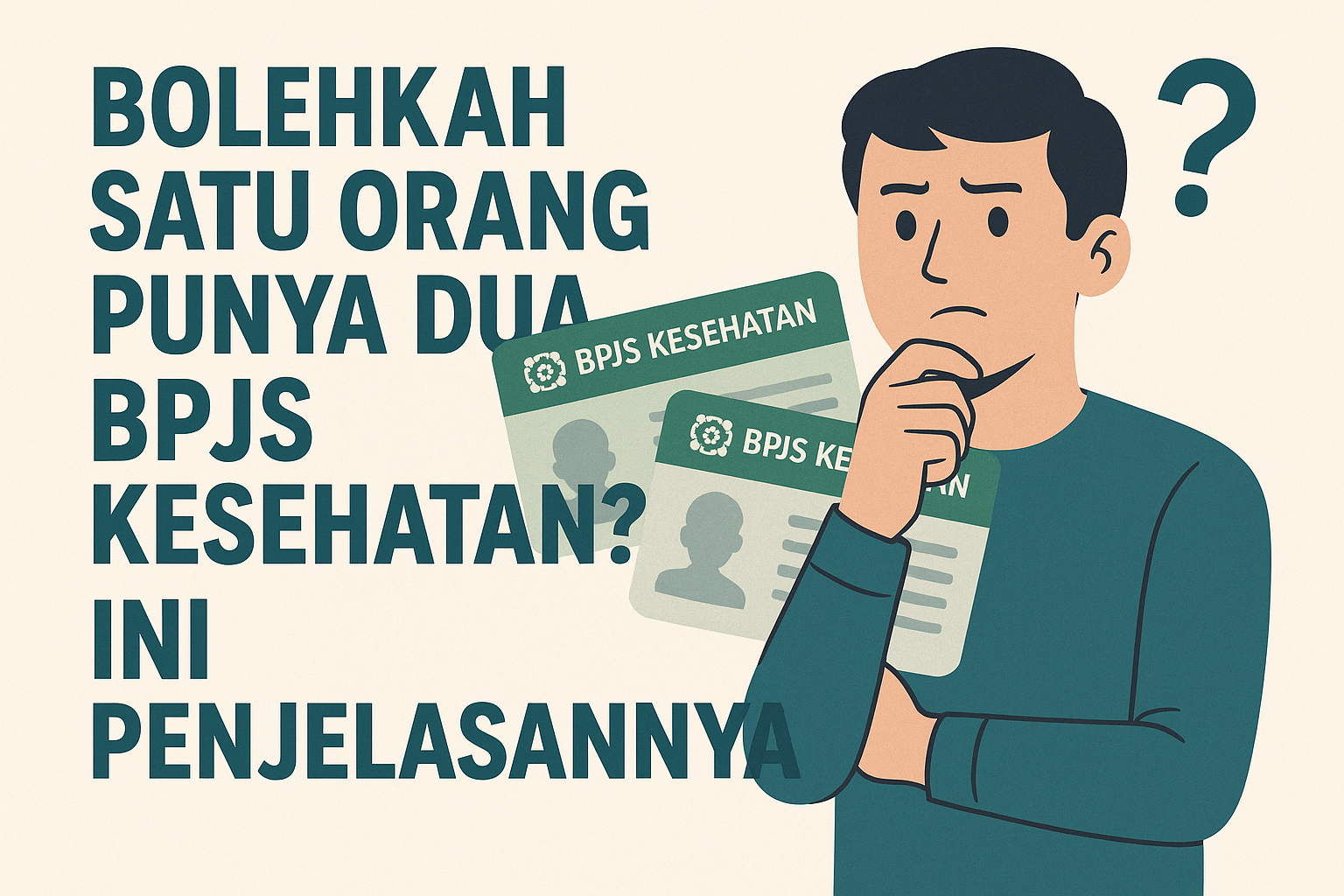 Apakah Bisa Satu Orang Memiliki Dua BPJS Kesehatan ?